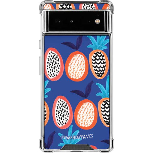 Bouffants and Broken Hearts Weird Fruits Google Pixel 6 Clear Case